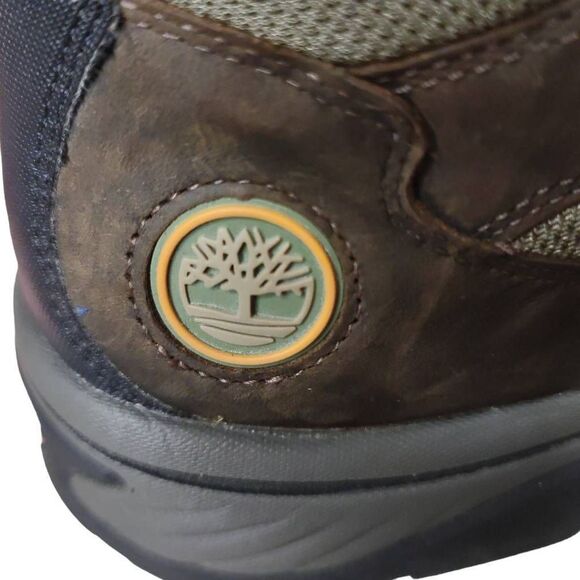 Timberland Men's 15130 Chocorua Trail Mid Waterproof Hiking Boots Brown Size 9W - Picture 4 of 10